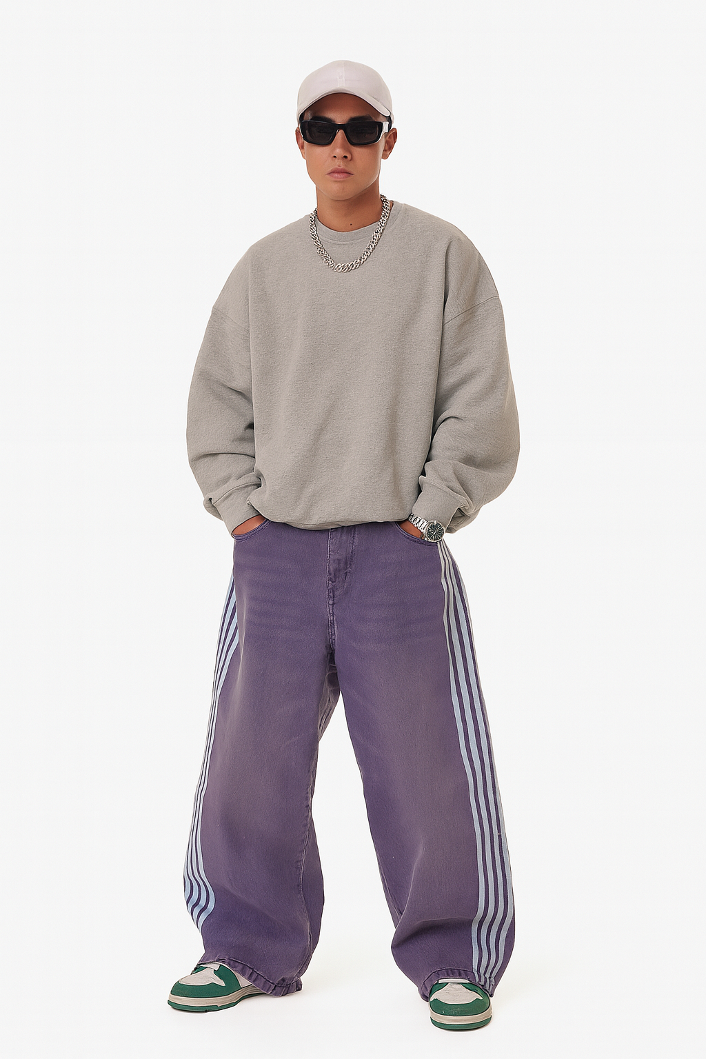 STRIPED DENIM®