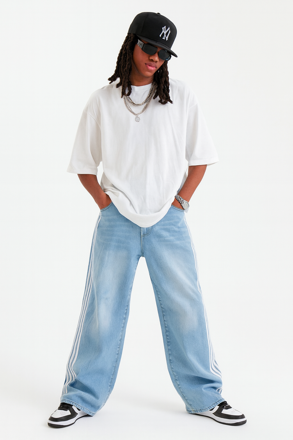 STRIPED DENIM®