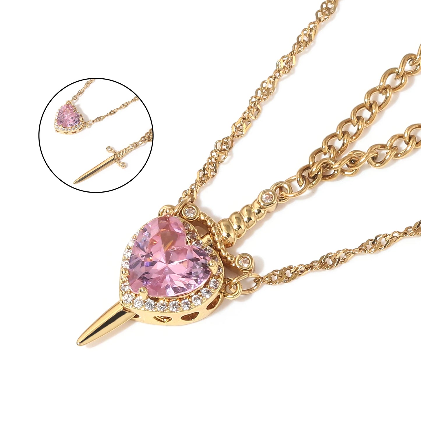 SWORD HEART NECKLACE®