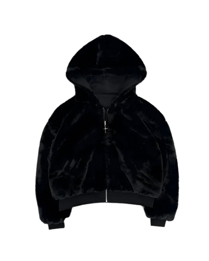 REVERSIBLE FUR ZIP-UP®