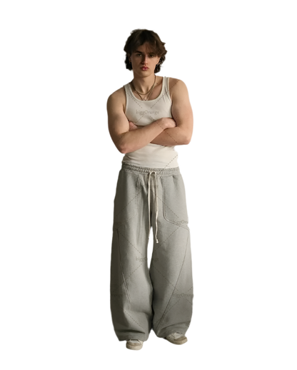 HEAVYWEIGHT COTTON SWEATPANTS® [GREY]