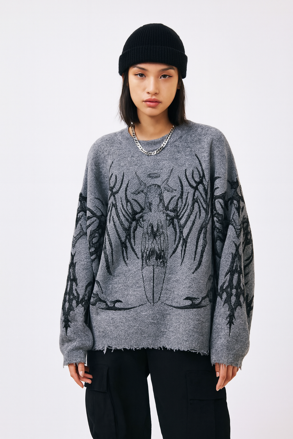 GLITCH THEORY SWEATER® [LARGE]