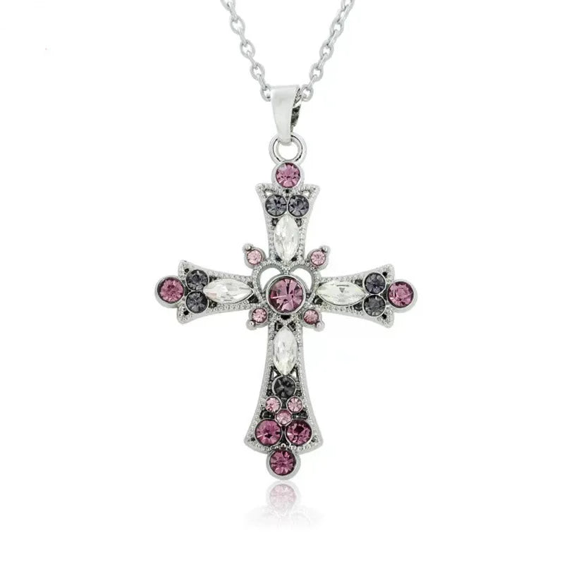 ZIRCON CROSS NECKLACE®