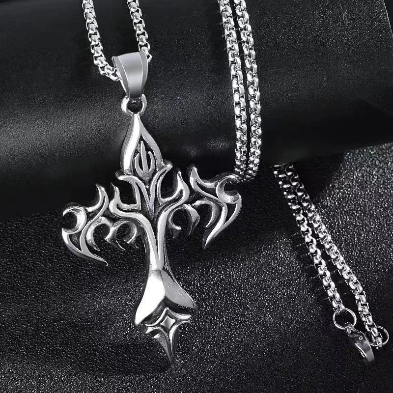 FLAME CROSS NECKALCE®