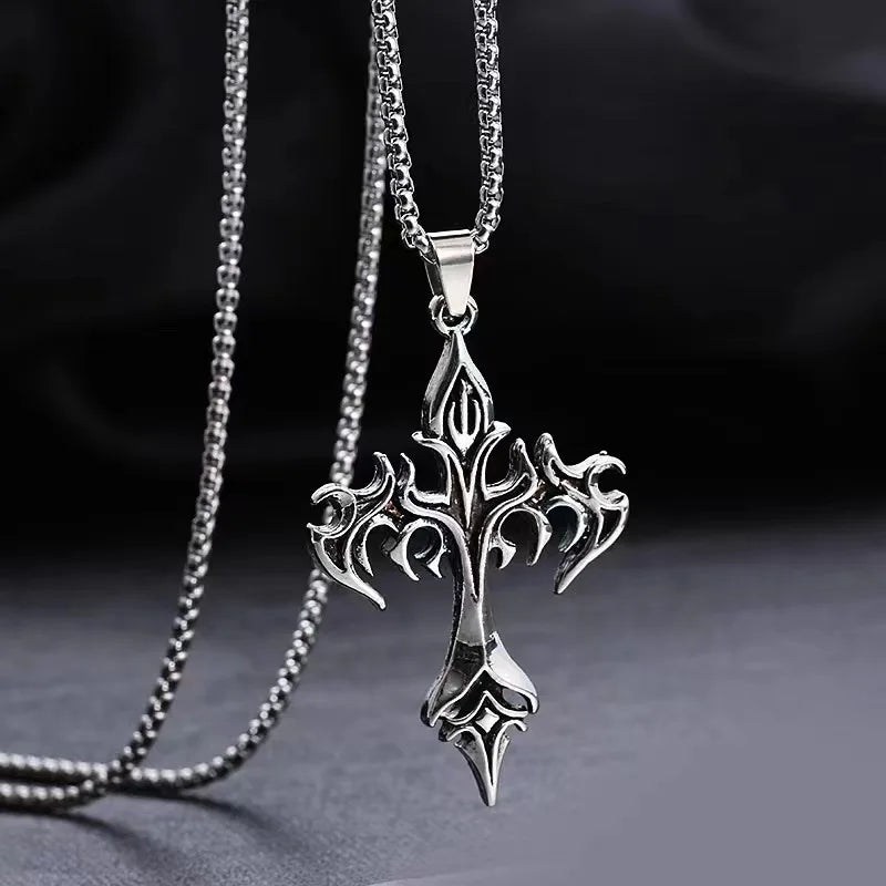 FLAME CROSS NECKALCE®