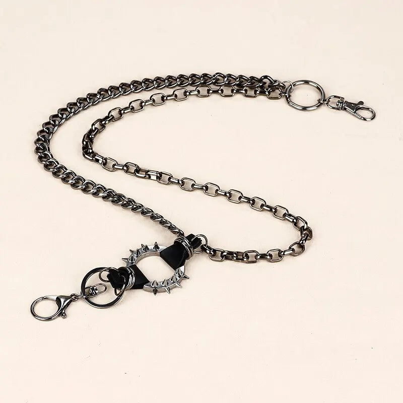 BLACK STUD JEANS CHAIN®