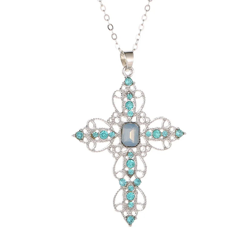 ZIRCON CROSS NECKLACE®