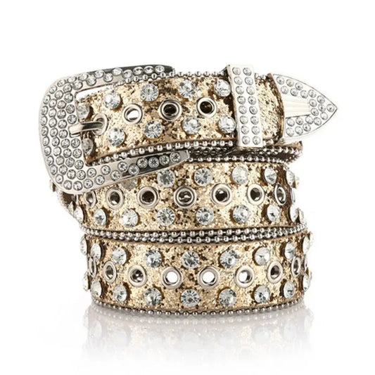 GOLD RHINESTONE BELT®