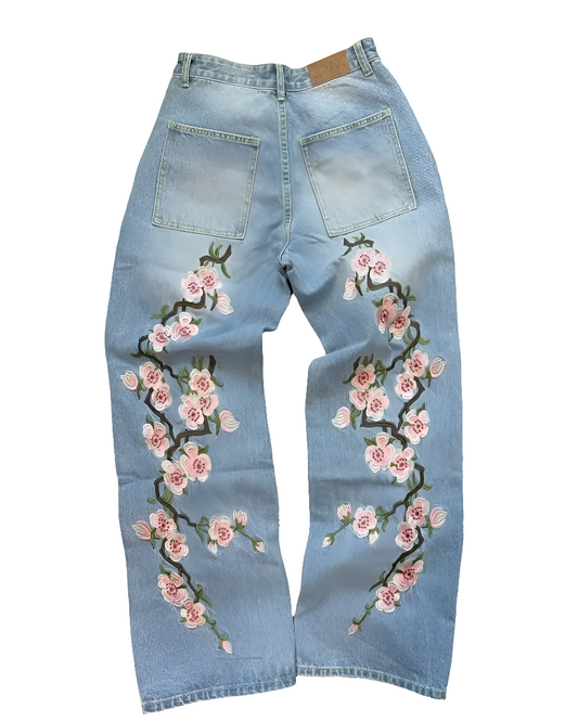 CHERRY BLOSSOM DENIM JEANS®