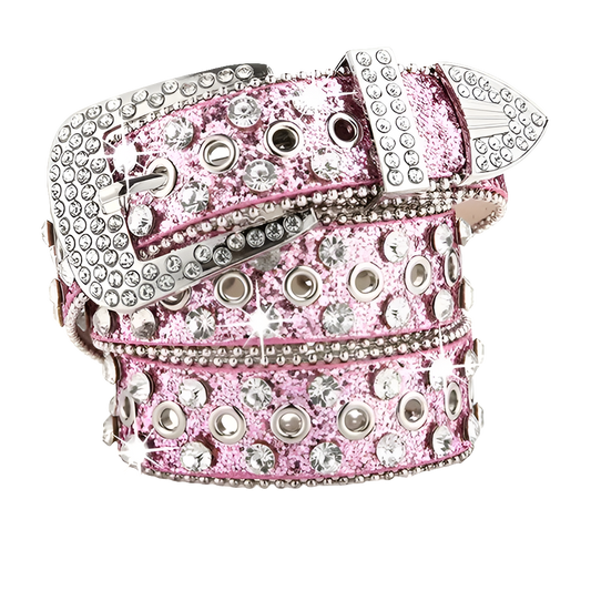 PINK RHINESTONE BELT®